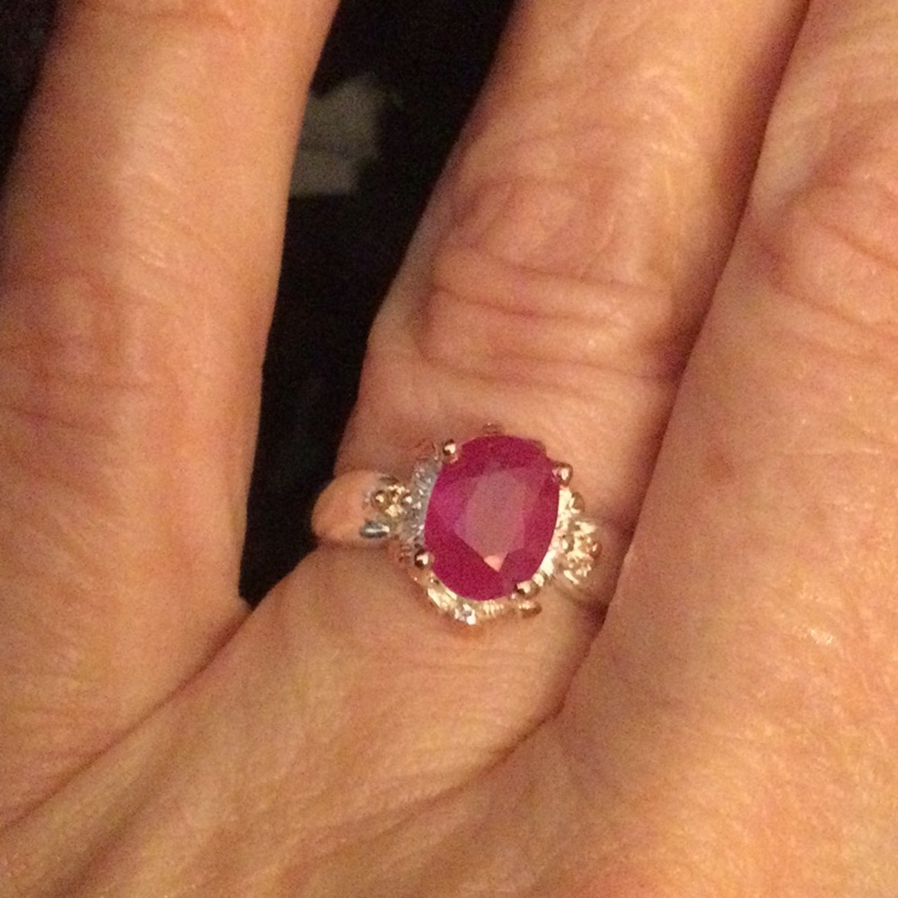 Genuine Hi Quality Ruby Ring - image 8